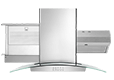 Three Whirlpool® Vent Hoods